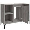Stella Homewares Sink Cabinet Grey Sonoma 80x33x60 cm Engineered Wood