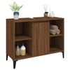 Stella Homewares Sink Cabinet Brown Oak 80x33x60 cm Engineered Wood