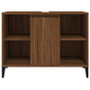 Stella Homewares Sink Cabinet Brown Oak 80x33x60 cm Engineered Wood