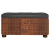 Stella Homewares Storage Benches 2 pcs with Brown Cushion 69 cm Cattail