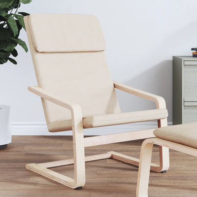 Stella Homewares Relaxing Chair Cream Fabric
