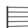 Stella Homewares Metal Bed Frame without Mattress with Headboard Black 107x203 cm King Single