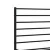 Stella Homewares Metal Bed Frame without Mattress with Headboard Black 183x203 cm King