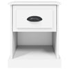 Stella Homewares Bedside Cabinets 2 pcs White 39x39x47.5 cm Engineered Wood