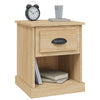Stella Homewares Bedside Cabinets 2 pcs Sonoma Oak 39x39x47.5 cm Engineered Wood