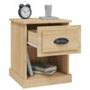 Stella Homewares Bedside Cabinets 2 pcs Sonoma Oak 39x39x47.5 cm Engineered Wood