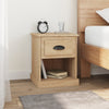 Stella Homewares Bedside Cabinets 2 pcs Sonoma Oak 39x39x47.5 cm Engineered Wood