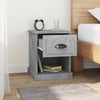 Stella Homewares Bedside Cabinets 2 pcs Concrete Grey 39x39x47.5 cm Engineered Wood