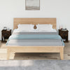 Stella Homewares Bedside Cabinets 2 pcs Smoked Oak 39x39x47.5 cm Engineered Wood