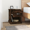 Stella Homewares Bedside Cabinets 2 pcs Smoked Oak 39x39x47.5 cm Engineered Wood