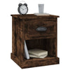 Stella Homewares Bedside Cabinets 2 pcs Smoked Oak 39x39x47.5 cm Engineered Wood