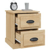 Stella Homewares Bedside Cabinets 2 pcs Sonoma Oak 39x39x47.5 cm Engineered Wood
