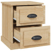 Stella Homewares Bedside Cabinets 2 pcs Sonoma Oak 39x39x47.5 cm Engineered Wood
