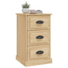 Stella Homewares Bedside Cabinet Sonoma Oak 39x39x67 cm Engineered Wood