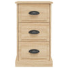 Stella Homewares Bedside Cabinet Sonoma Oak 39x39x67 cm Engineered Wood