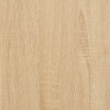 Stella Homewares Bedside Cabinet Sonoma Oak 39x39x67 cm Engineered Wood