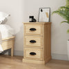 Stella Homewares Bedside Cabinet Sonoma Oak 39x39x67 cm Engineered Wood