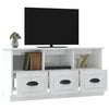 Stella Homewares TV Cabinet High Gloss White 100x35x50 cm Engineered Wood