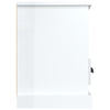 Stella Homewares TV Cabinet High Gloss White 100x35x50 cm Engineered Wood