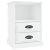 Stella Homewares Bedside Cabinets 2 pcs White 43x36x60 cm