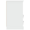 Stella Homewares Bedside Cabinet High Gloss White 43x36x60 cm