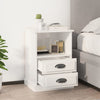 Stella Homewares Bedside Cabinets 2 pcs High Gloss White 43x36x60 cm