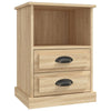Stella Homewares Bedside Cabinets 2 pcs Sonoma Oak 43x36x60 cm