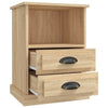 Stella Homewares Bedside Cabinets 2 pcs Sonoma Oak 43x36x60 cm