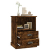 Stella Homewares Bedside Cabinets 2 pcs Smoked Oak 43x36x60 cm