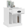 Stella Homewares Bedside Cabinets 2 pcs White 43x36x50 cm
