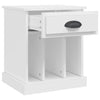Stella Homewares Bedside Cabinets 2 pcs White 43x36x50 cm