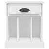 Stella Homewares Bedside Cabinets 2 pcs White 43x36x50 cm