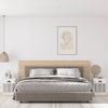Stella Homewares Bedside Cabinets 2 pcs White 43x36x50 cm