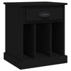 Stella Homewares Bedside Cabinets 2 pcs Black 43x36x50 cm