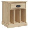 Stella Homewares Bedside Cabinets 2 pcs Sonoma Oak 43x36x50 cm