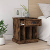 Stella Homewares Bedside Cabinets 2 pcs Smoked Oak 43x36x50 cm
