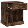 Stella Homewares Bedside Cabinets 2 pcs Smoked Oak 43x36x50 cm