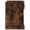 Stella Homewares Bedside Cabinets 2 pcs Smoked Oak 43x36x50 cm