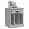 Stella Homewares Bedside Cabinets 2 pcs Grey Sonoma 43x36x50 cm