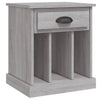 Stella Homewares Bedside Cabinets 2 pcs Grey Sonoma 43x36x50 cm