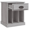 Stella Homewares Bedside Cabinets 2 pcs Grey Sonoma 43x36x50 cm