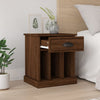 Stella Homewares Bedside Cabinets 2 pcs Brown Oak 43x36x50 cm
