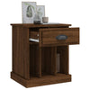 Stella Homewares Bedside Cabinets 2 pcs Brown Oak 43x36x50 cm