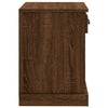 Stella Homewares Bedside Cabinets 2 pcs Brown Oak 43x36x50 cm