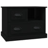 Stella Homewares Bedside Cabinet Black 60x39x45 cm