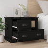 Stella Homewares Bedside Cabinet Black 60x39x45 cm