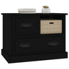 Stella Homewares Bedside Cabinet Black 60x39x45 cm