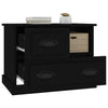 Stella Homewares Bedside Cabinet Black 60x39x45 cm