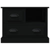Stella Homewares Bedside Cabinet Black 60x39x45 cm