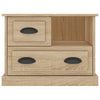 Stella Homewares Bedside Cabinet Sonoma Oak 60x39x45 cm